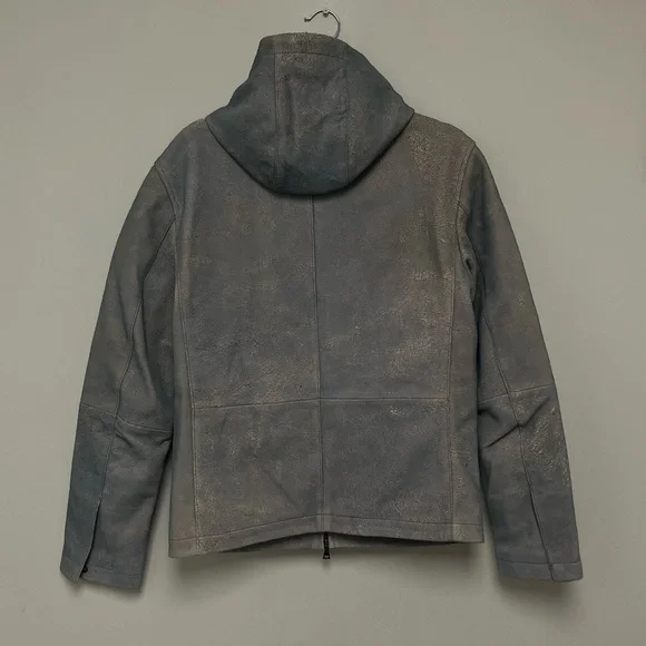 John Varvatos Mateo Hooded Jacket. Size EU 46 USA 36 small